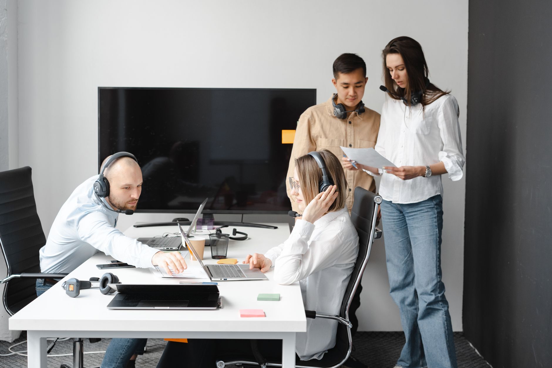 Email funnel planning scene for How to Connect Zoho CRM to EmailFunnelAI for Better Email Funnels
